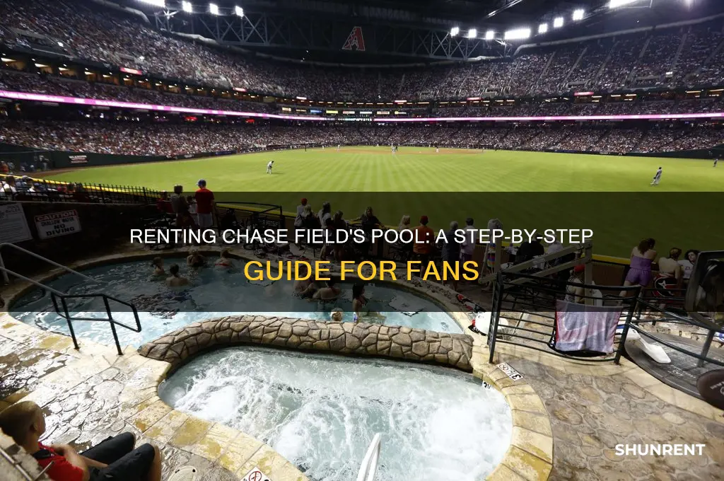 how to rent the pool at chase field