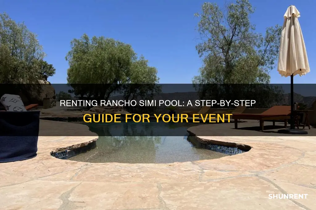 how to rent the rancho simi pool
