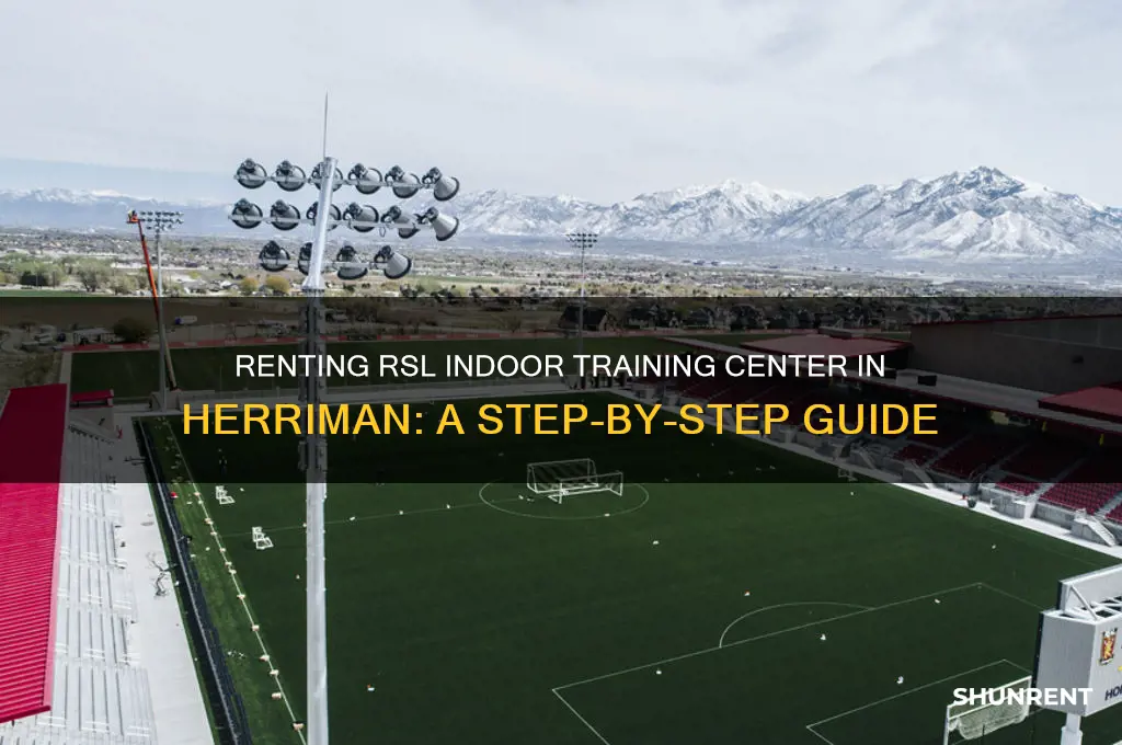 how to rent the rsl indoor training center in herriman