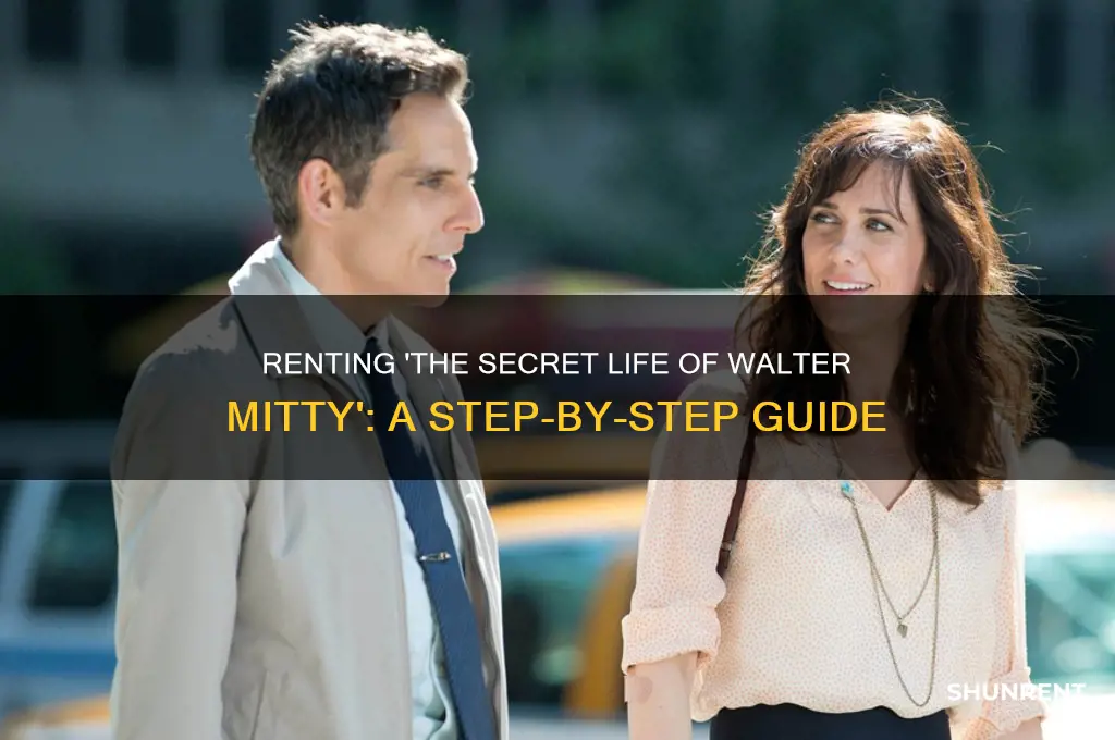 how to rent the secret life of walter mitty