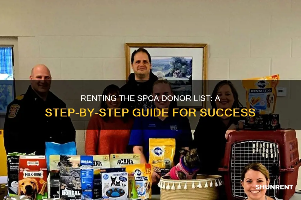 how to rent the spca