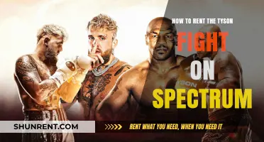 Renting Tyson Fight on Spectrum: A Step-by-Step Guide