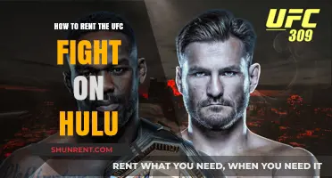 Rent UFC Fight on Hulu: Easy Steps to Stream Live