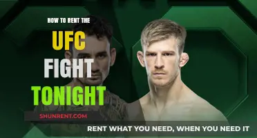 Rent UFC Fight Tonight: Easy Streaming Options & Tips