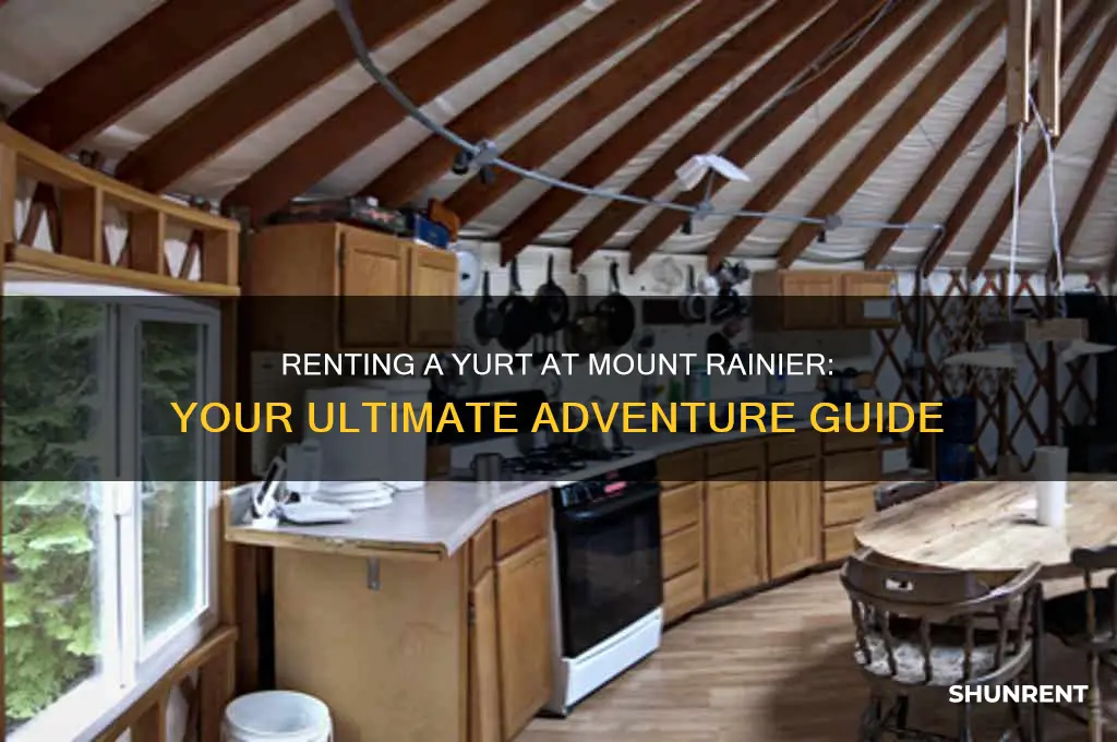 how to rent the yurt in mount rainier