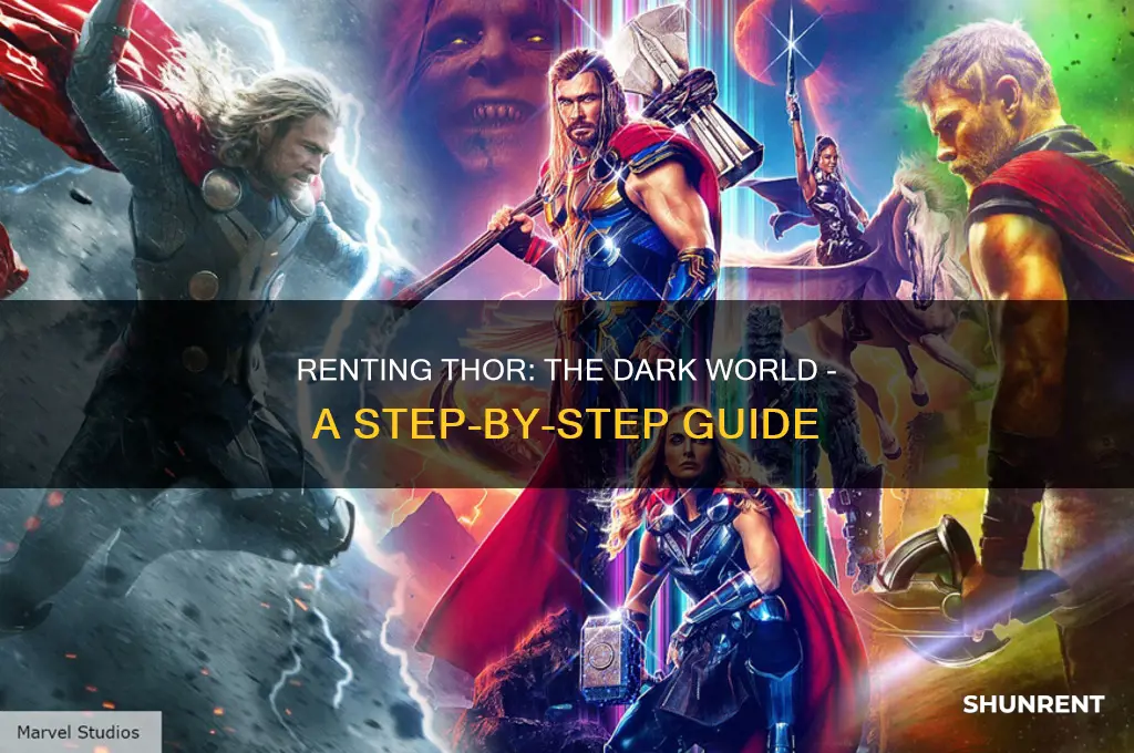 how to rent thor the dark world