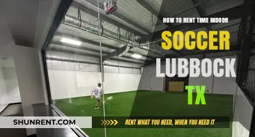 Rent Indoor Soccer Time in Lubbock, TX: A Step-by-Step Guide