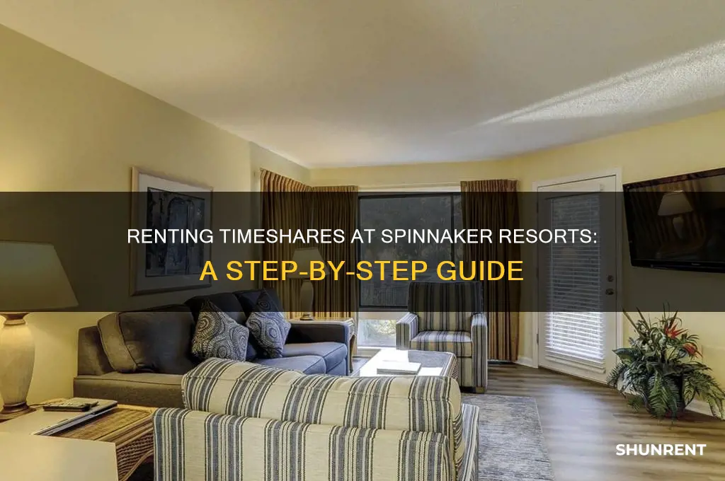 how to rent timeshare at spinnaker resorts