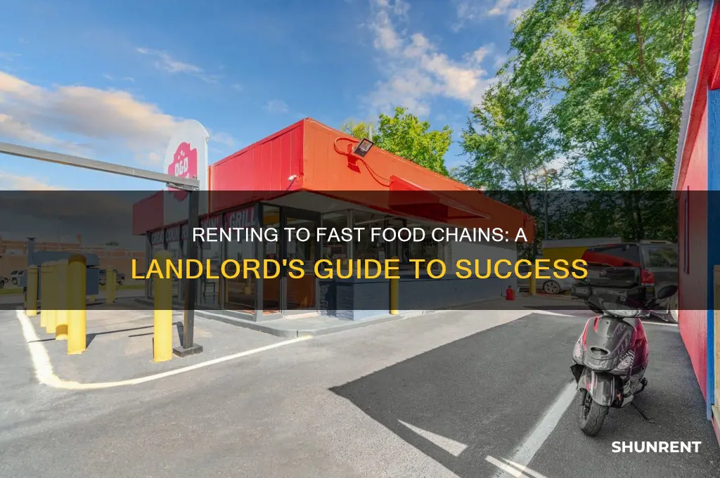 how to rent to a fast food restaurant