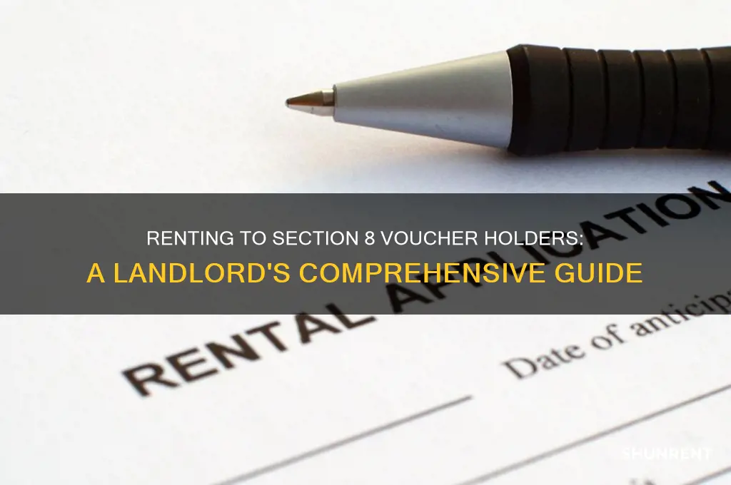 how to rent to a secrion 8 voucher holder