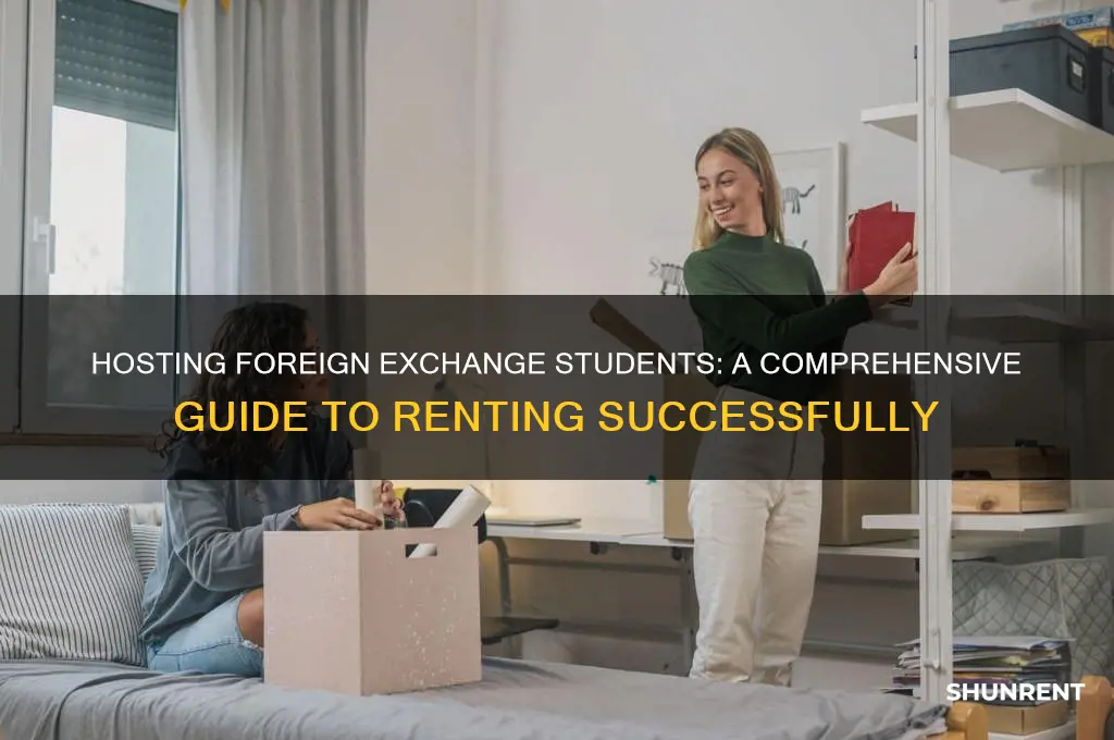 how to rent to foreign exchange students