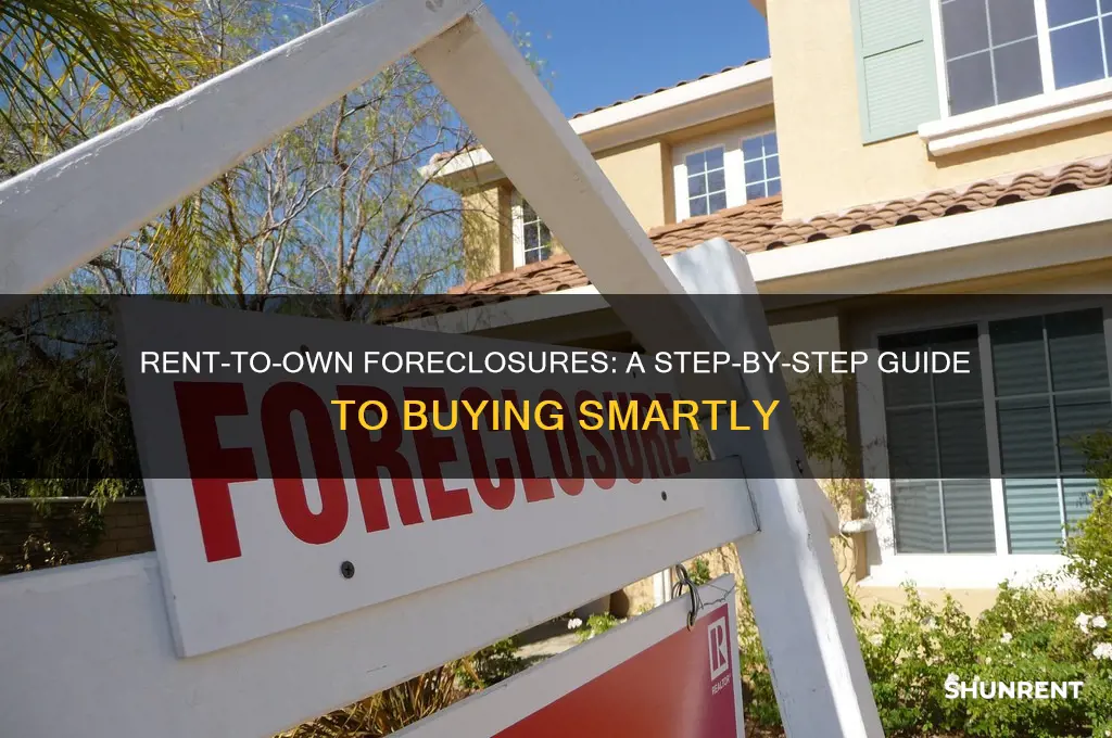 how to rent to own a foreclosure
