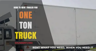 Renting the Perfect Trailer for Your One-Ton Truck: A Guide