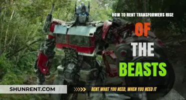 Renting Transformers: Rise of the Beasts – A Quick Guide