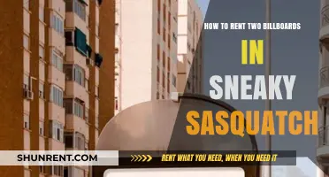 Mastering Sneaky Sasquatch: Renting Two Billboards for Maximum Impact