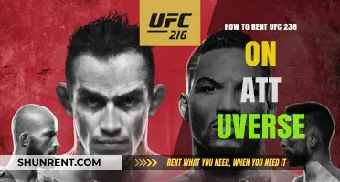 Rent UFC 238 on AT&T U-verse: A Quick Guide
