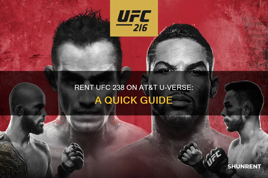 how to rent ufc 238 on att uverse