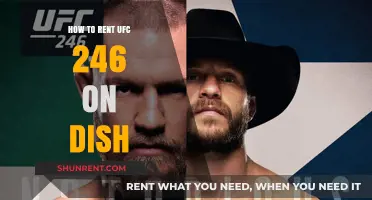 Rent UFC 246 on Dish: A Step-by-Step Guide