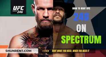 Rent UFC 246 on Spectrum: Easy Guide for Fight Fans