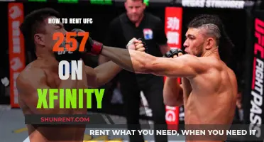 Rent UFC 257 on Xfinity: Step-by-Step Guide for Fight Fans