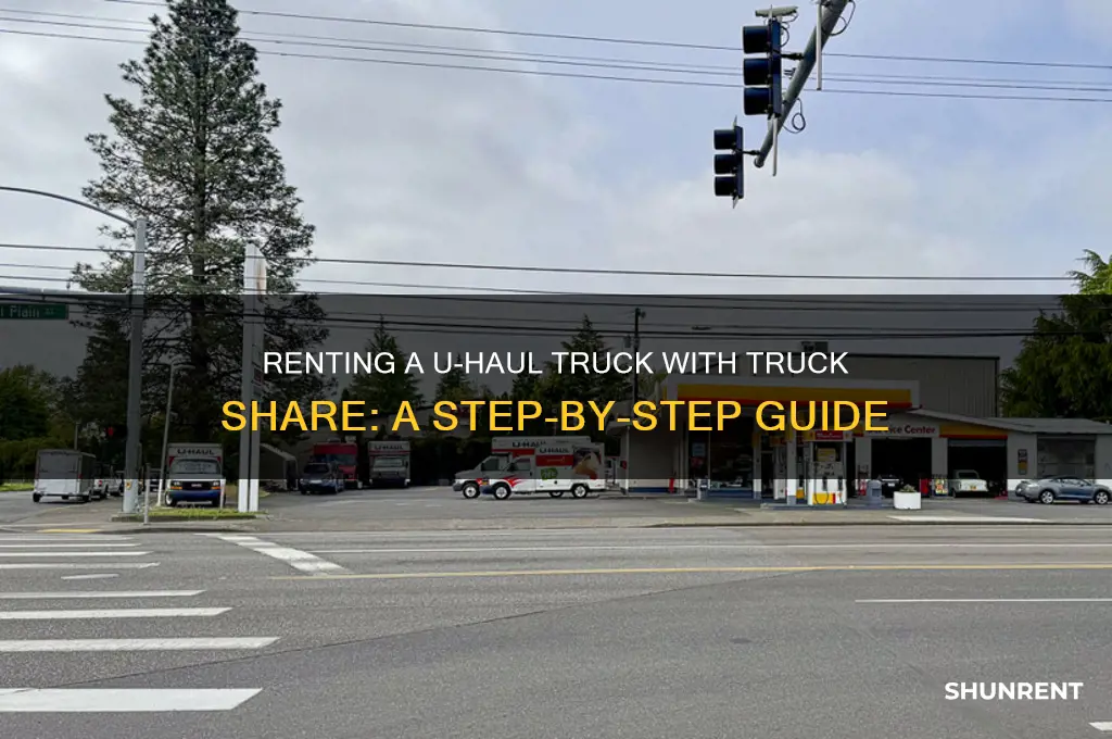 how to rent uhaul truck using truck share
