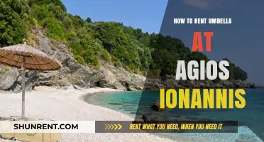 Renting Umbrellas at Agios Ioannis: A Quick and Easy Guide