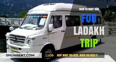 Renting a Van for Your Ladakh Adventure: A Comprehensive Guide