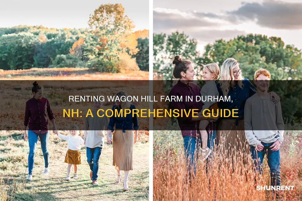 how to rent wagon hill farm durham nh