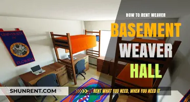 Renting Weaver Basement: A Step-by-Step Guide to Weaver Hall