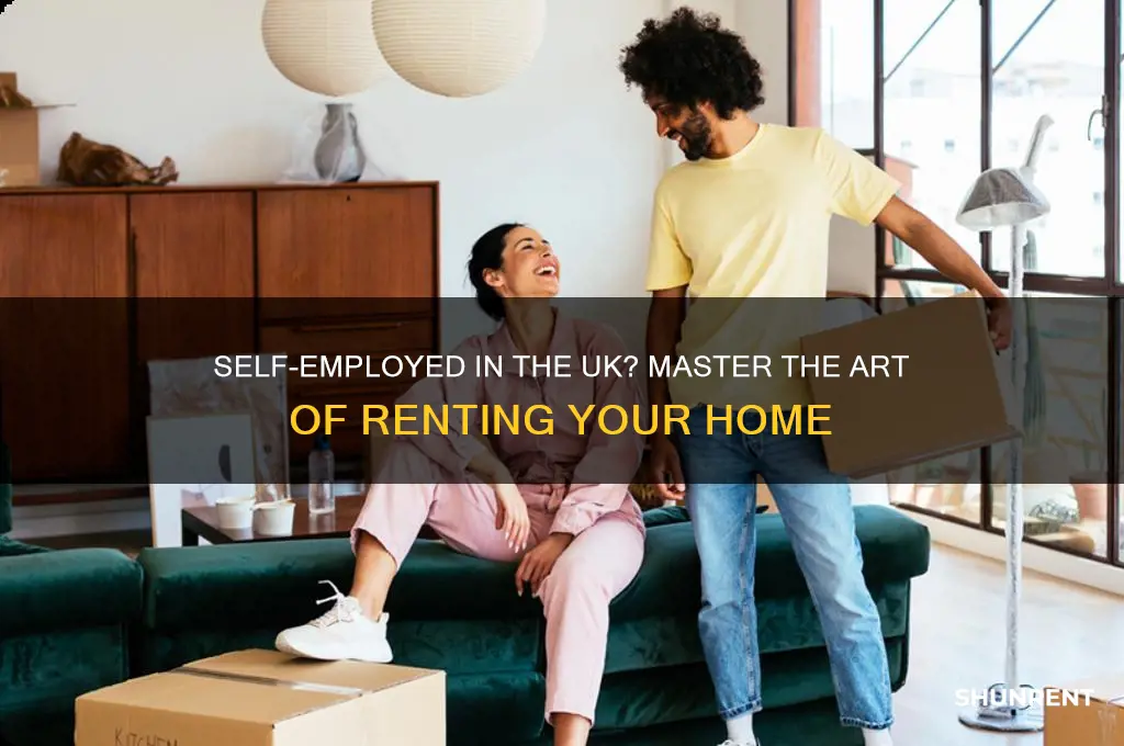 how to rent when self employed uk