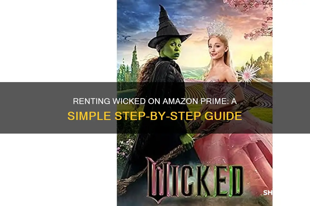 how to rent wicked on amazon prime