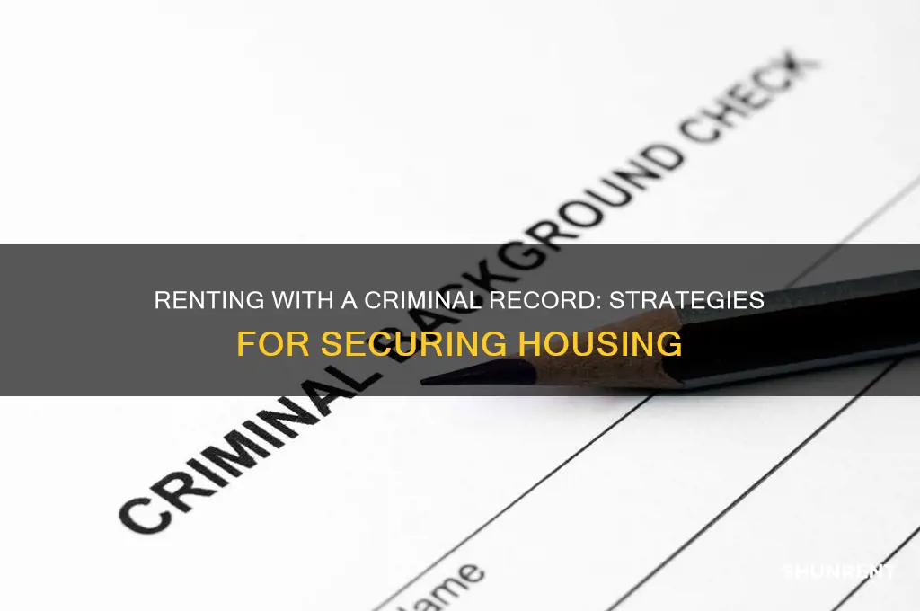 how to rent with a criminal record