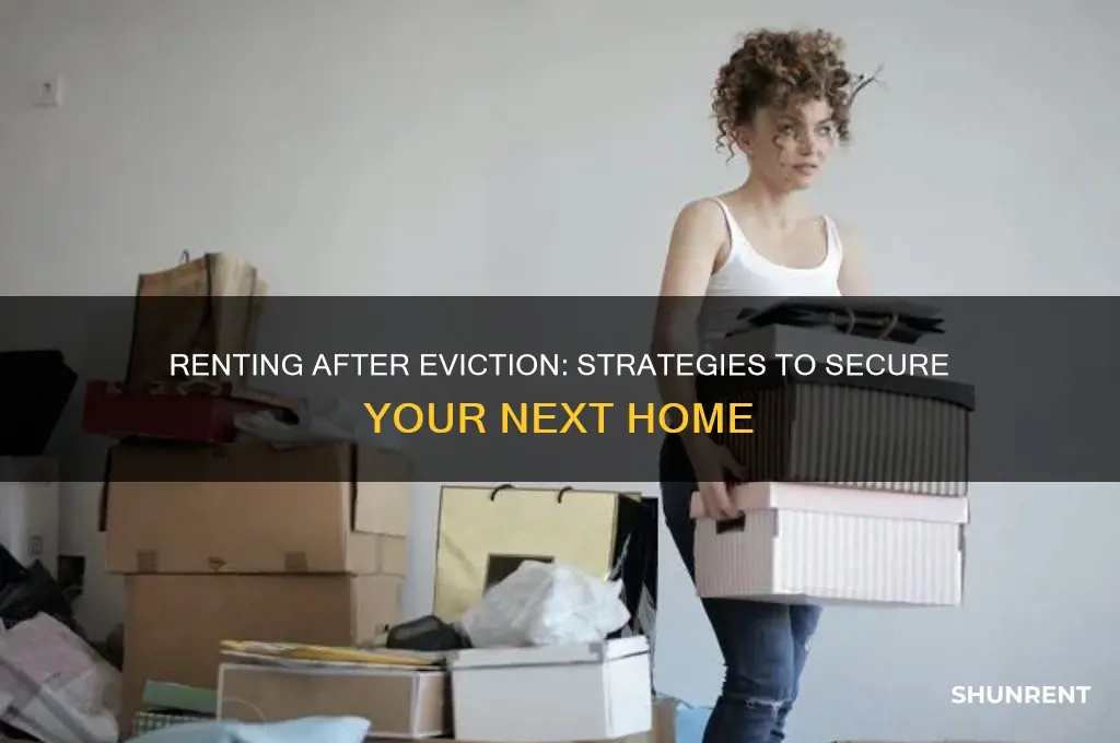 how to rent with a recent eviction