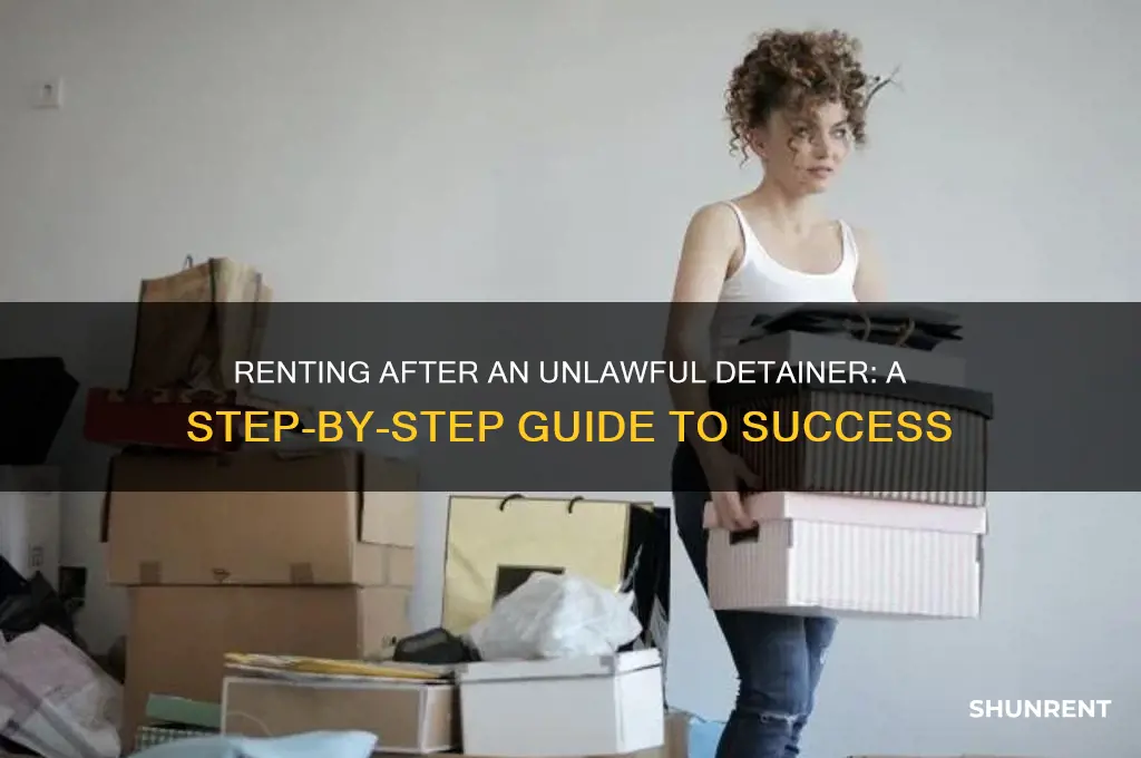 how to rent with an unlawful detainer