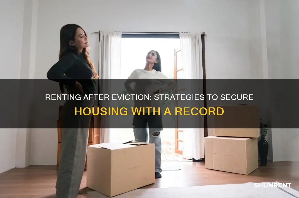how to rent with eviction on record