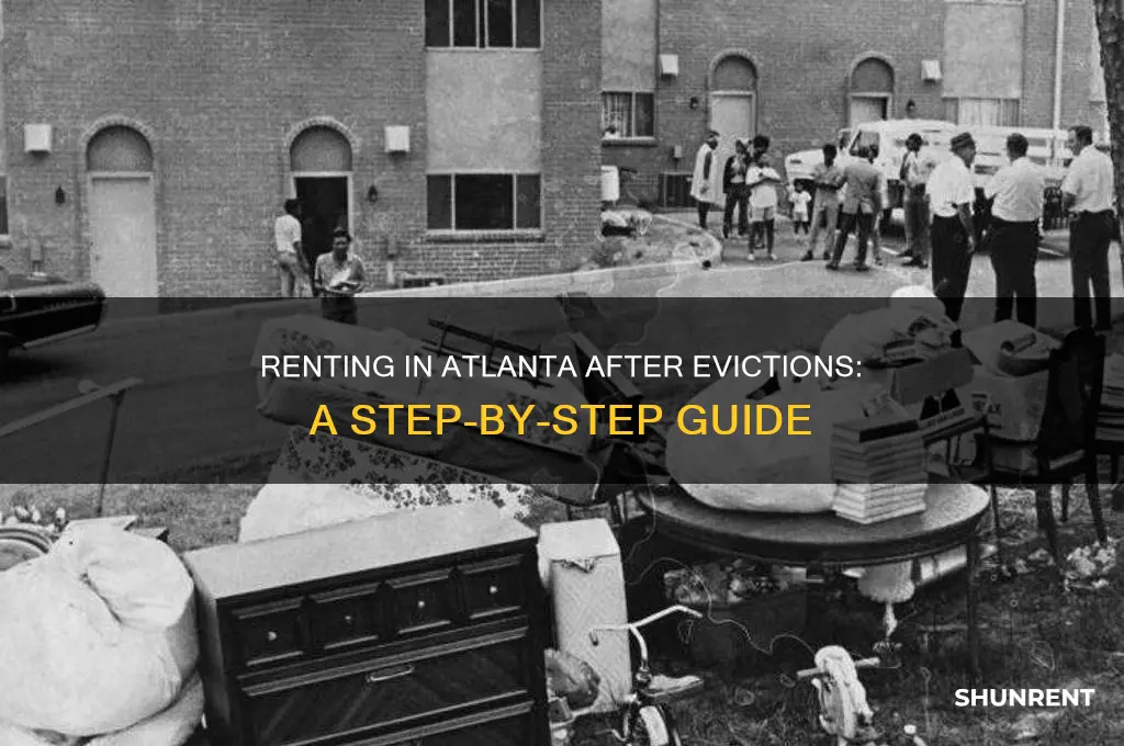 how to rent with evictions in atlanta