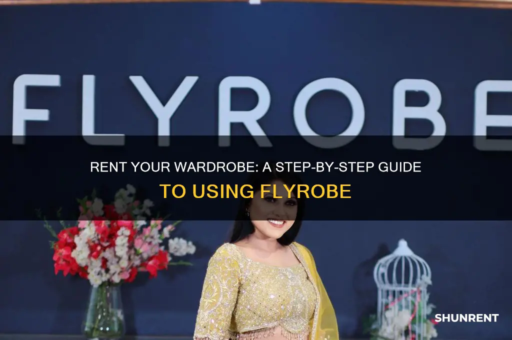 how to rent your clothes on flyrobe