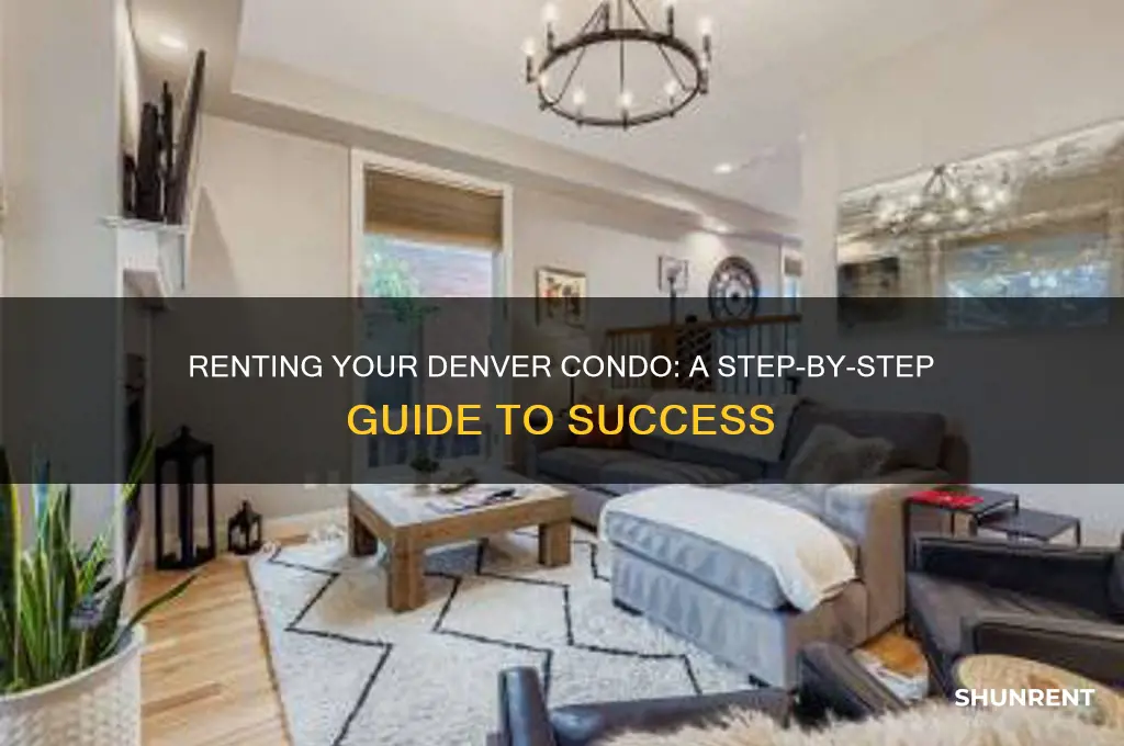 how to rent your condo in denver