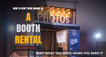 Maximize Earnings: Rent Your Garage as a Booth Rental Today