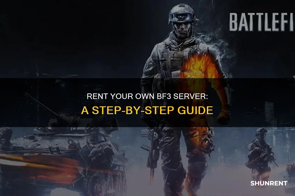 how to rent your own bf3 sarver