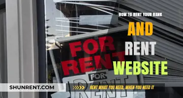 Rent Your Rank and Rent Website: A Step-by-Step Guide to Success