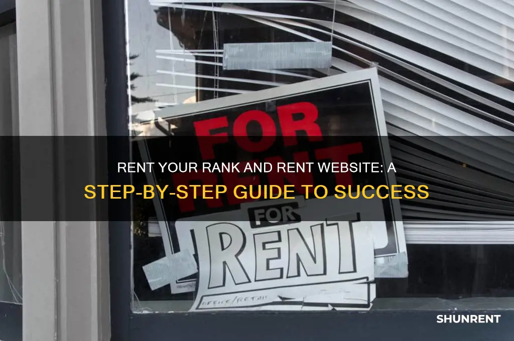 how to rent your rank and rent website