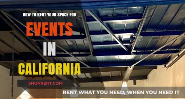 Rent Your California Space for Events: A Step-by-Step Guide