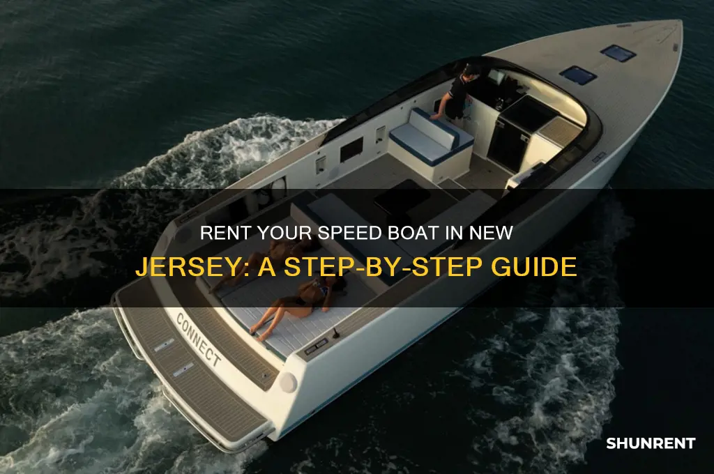 how to rent your speed boat new jersey