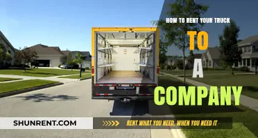 Maximize Profits: Renting Your Truck to Companies Made Easy
