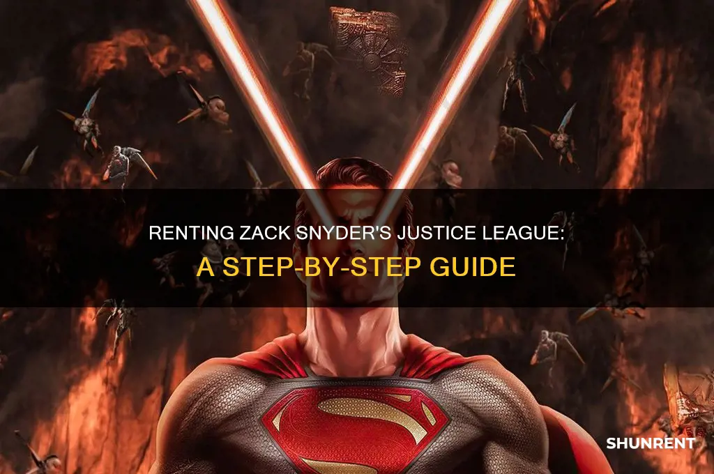 how to rent zack snyder