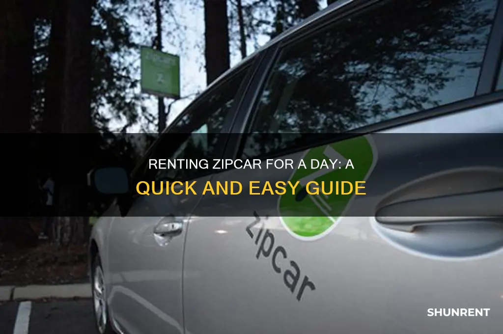 how to rent zipcar for a day