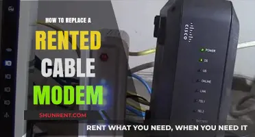 Easy Steps to Replace Your Rented Cable Modem and Save Money