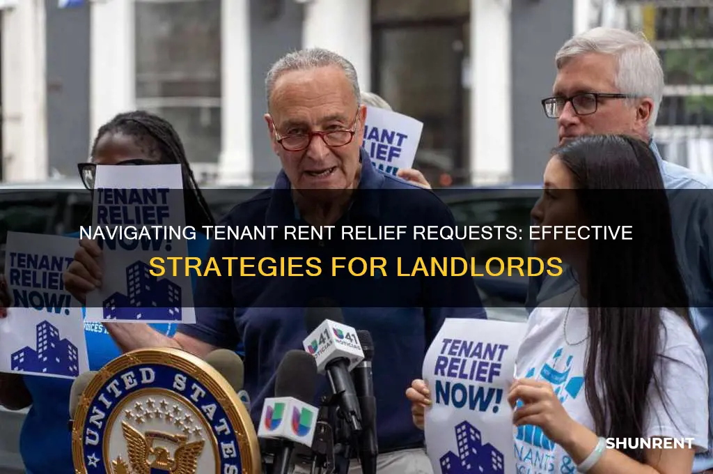 how to reply to tenant requests for rent relief