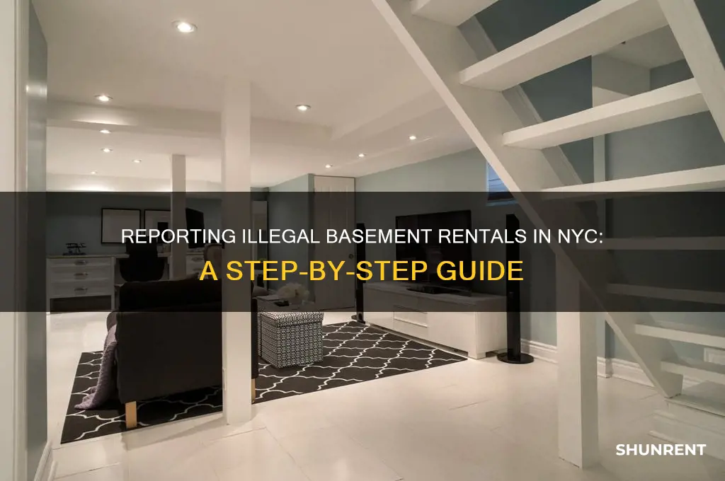 how to report illegal basement rent nyc
